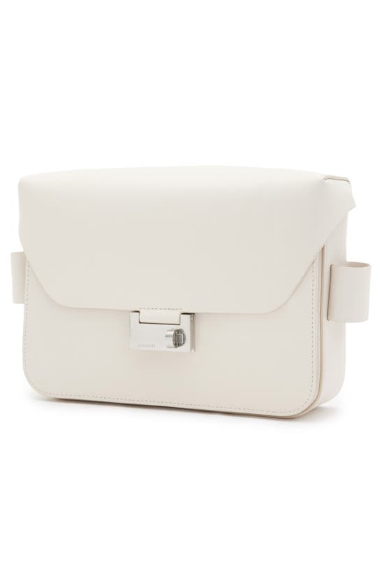 Shop Allsaints Etienne Leather Shoulder Bag In Desert White