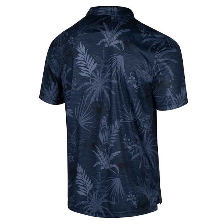 Shop Colosseum Navy Michigan Wolverines Big & Tall Palms Polo