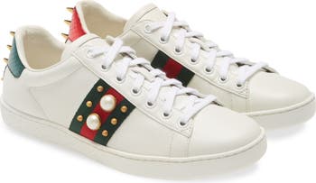 Gucci New Ace Low Top Sneaker | Nordstrom