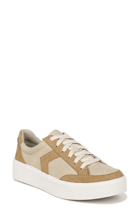 Goodin Sneakers On The Platform With A Pocket beige