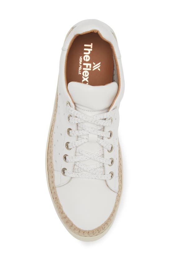The Flexx Hi Tide Platform Sneaker In Whitfoulrd