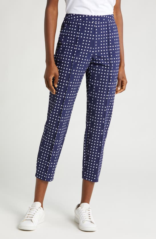 Shop Kinona Tailored Ankle Golf Pants In Domino Navy