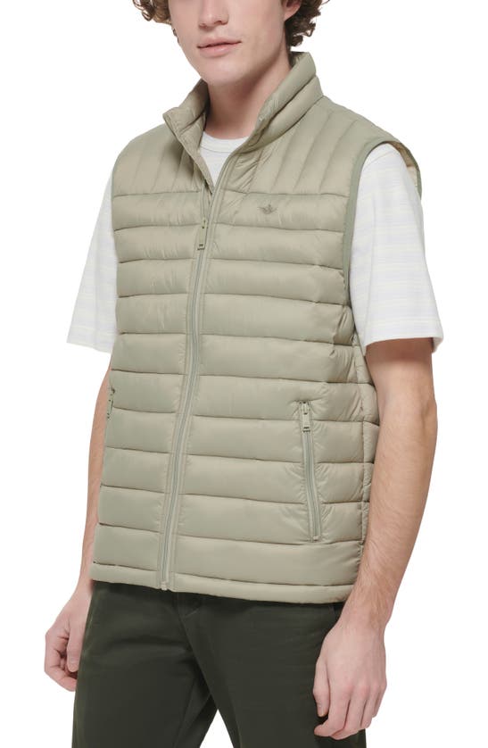 Shop Dockers ® Puffer Vest In Sage