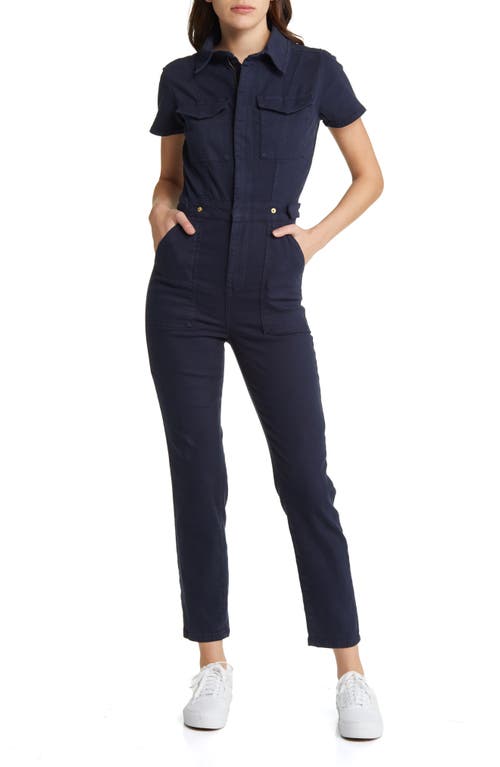 Good American Fit for Success Jumpsuit in Blue Rinse