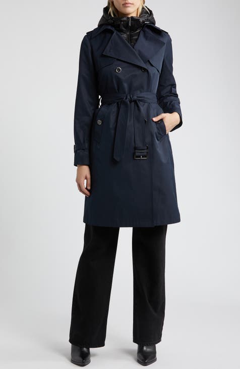 Women's Blue Trench Coats | Nordstrom