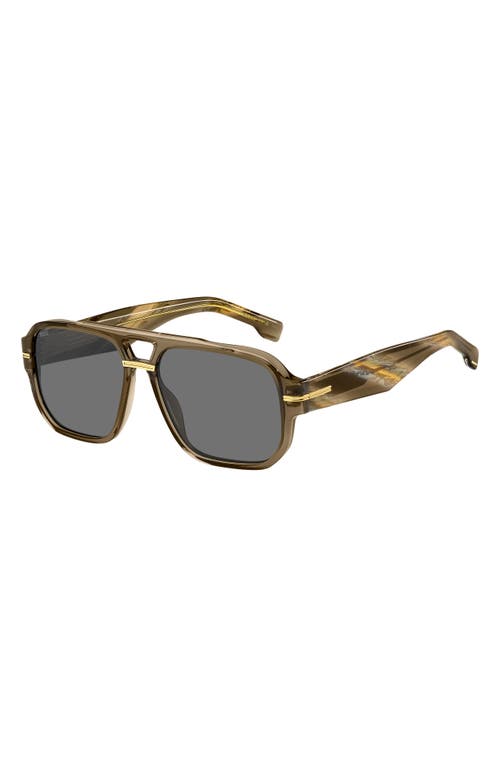 Hugo Boss Boss Boss By Boss 1718/s 09q(2k) In Brown/grey Ar