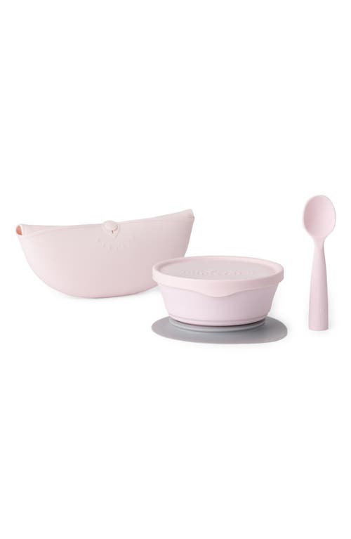Miniware First Bites Deluxe Baby Feeding Set in Cotton Candy at Nordstrom