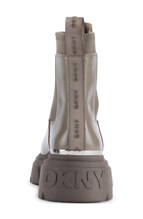Dkny Fenella Lug Sole Chelsea Boot In Ash
