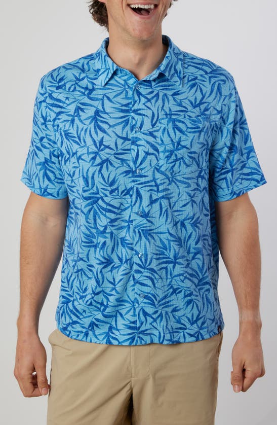 Rainforest The Dockside Button-up Shirt In Blue