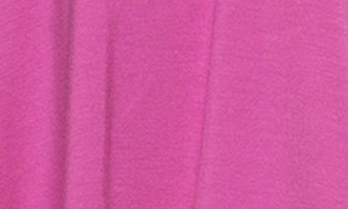Black Bow Myrna Lace Trim Shorts Pajamas In Purple Orchid