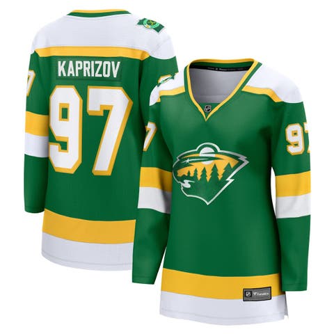 Men's Fanatics Branded Kirill Kaprizov Green Minnesota Wild Home Premier  Breakaway Player Jersey