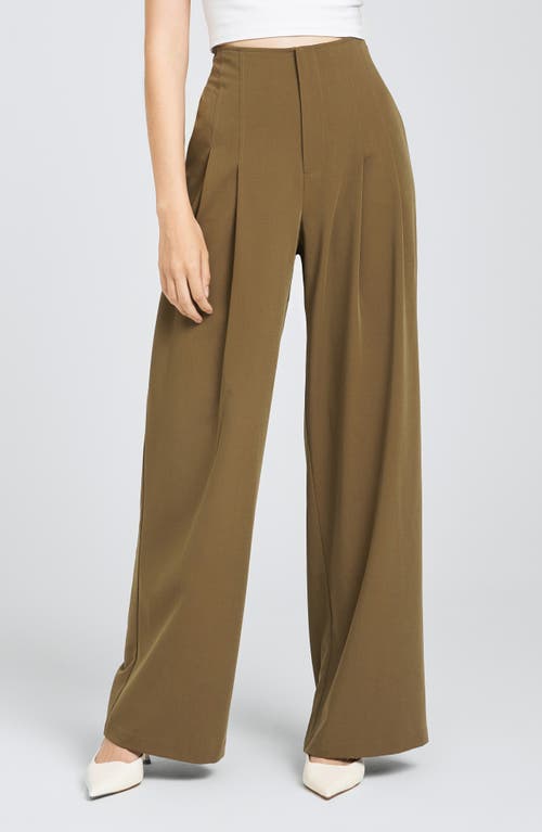 Shop Wayf James Pants In Olive