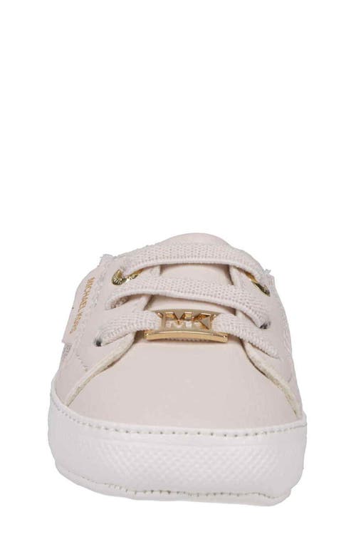 Shop Michael Michael Kors Izetta Sneaker In Vanilla