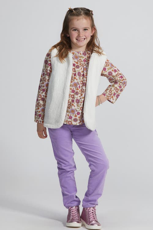 Bisby Kids' Twiggy Corduroy Pants In Lilac