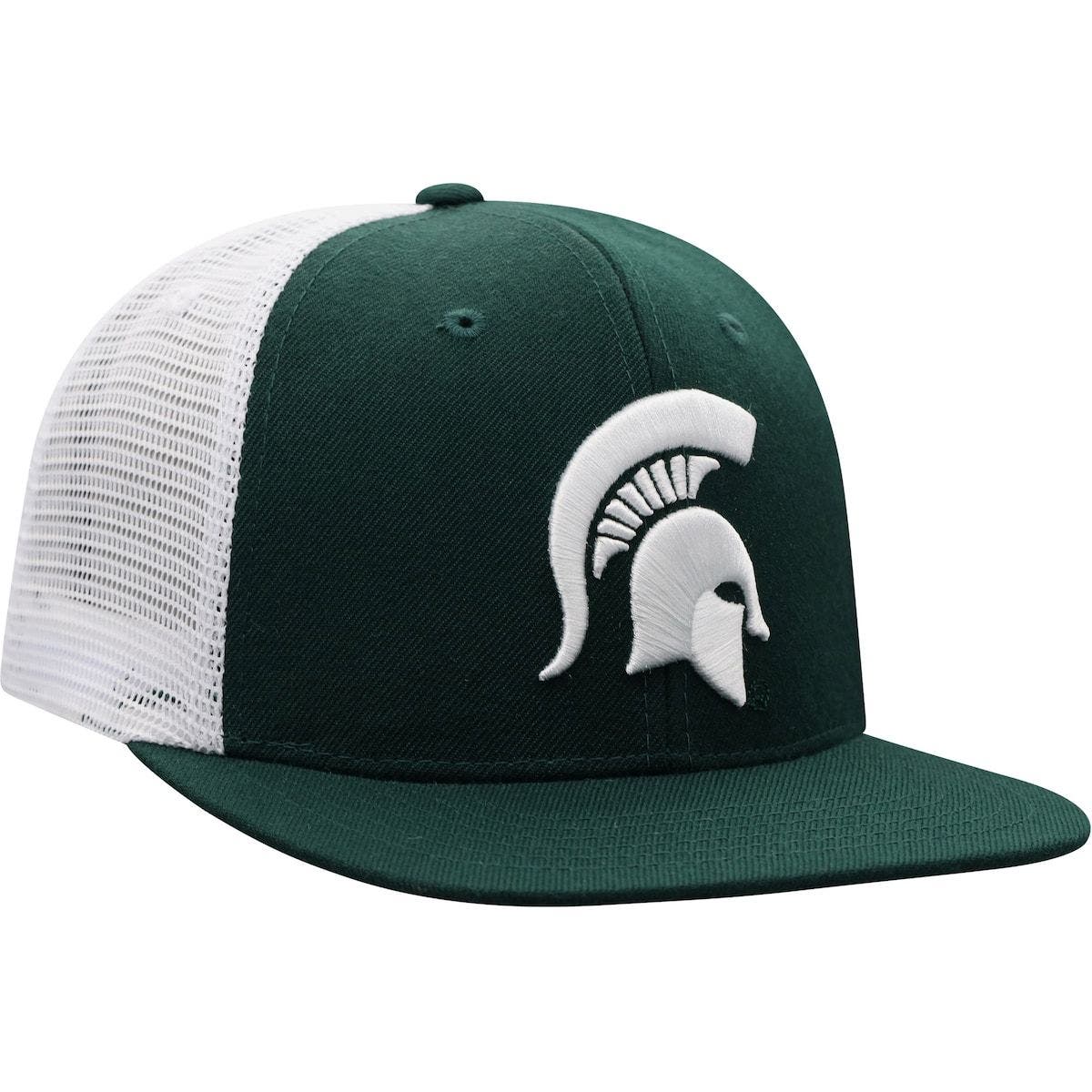 michigan state flat bill hat