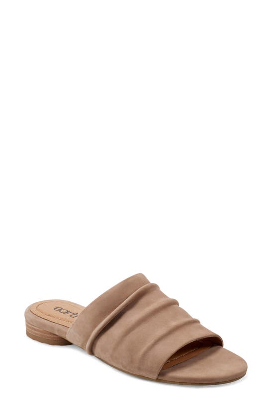 Shop Earth ® Talma Slide Sandal In Taupe