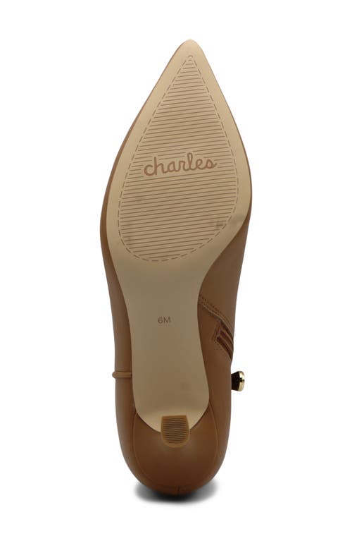 Charles By Charles David Abe Pointed Toe Bootie In Brownsugar