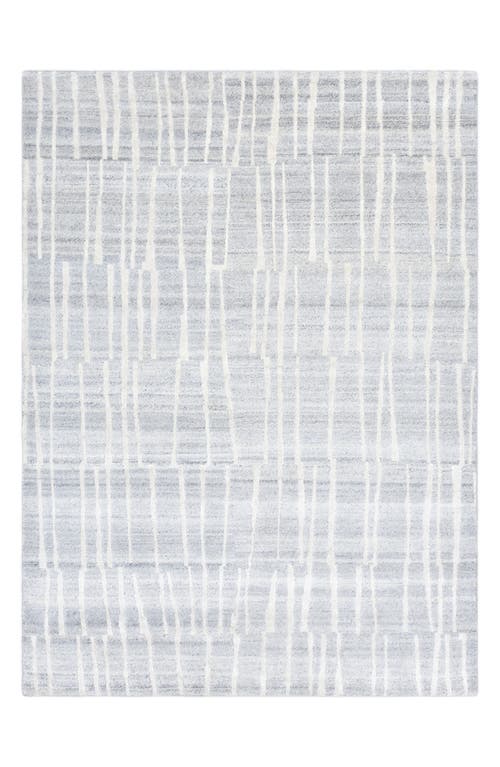 Solo Rugs Quimby Handmade Wool Blend Area Rug in Gray at Nordstrom, Size 5X8