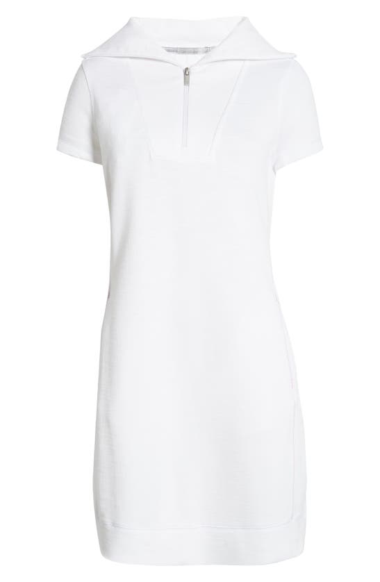 Shop Tommy Bahama Tobago Bay Half Zip Dress In White