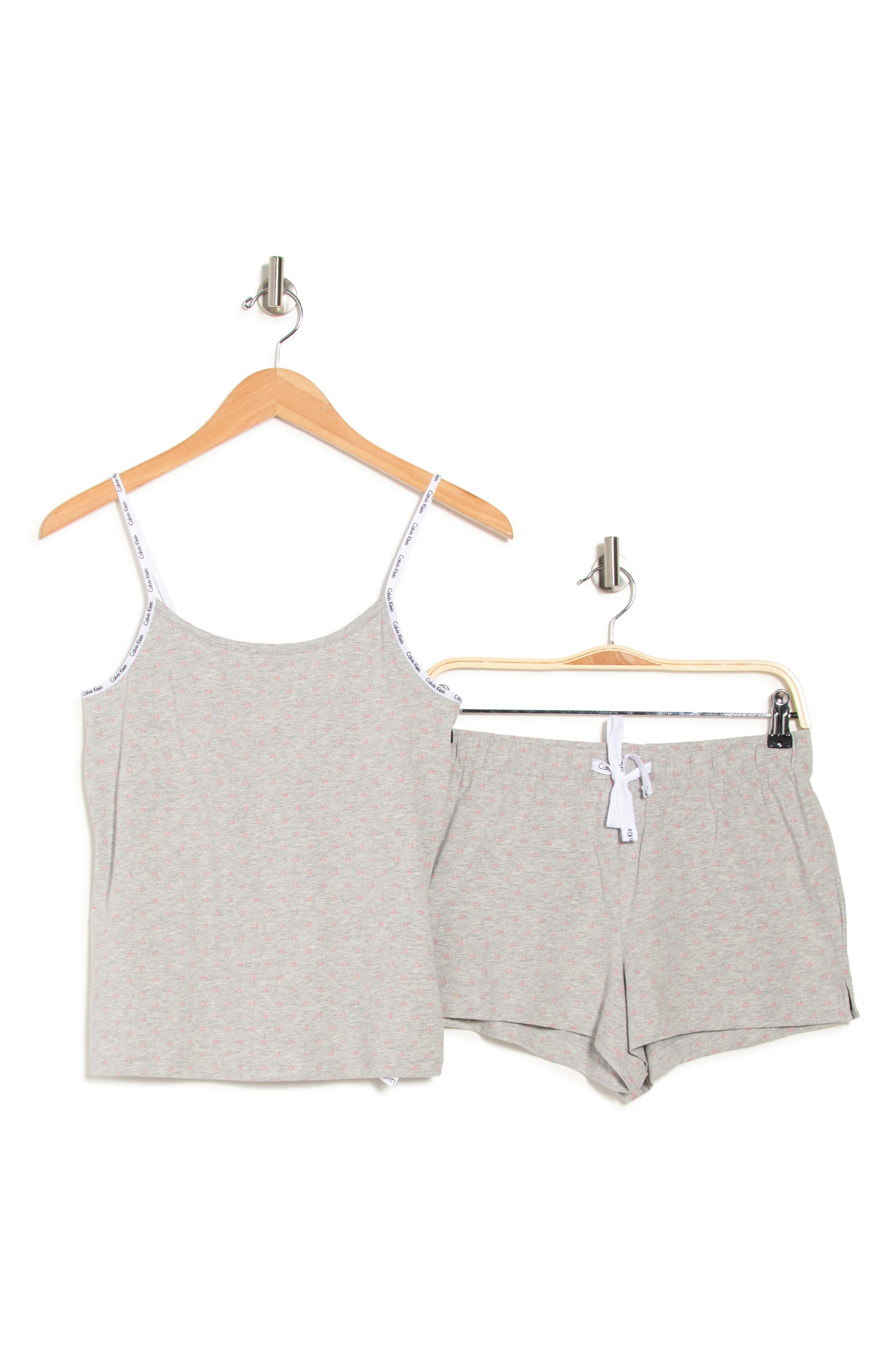 Calvin Klein Stretch Cotton Camisole & Shorts Pajamas