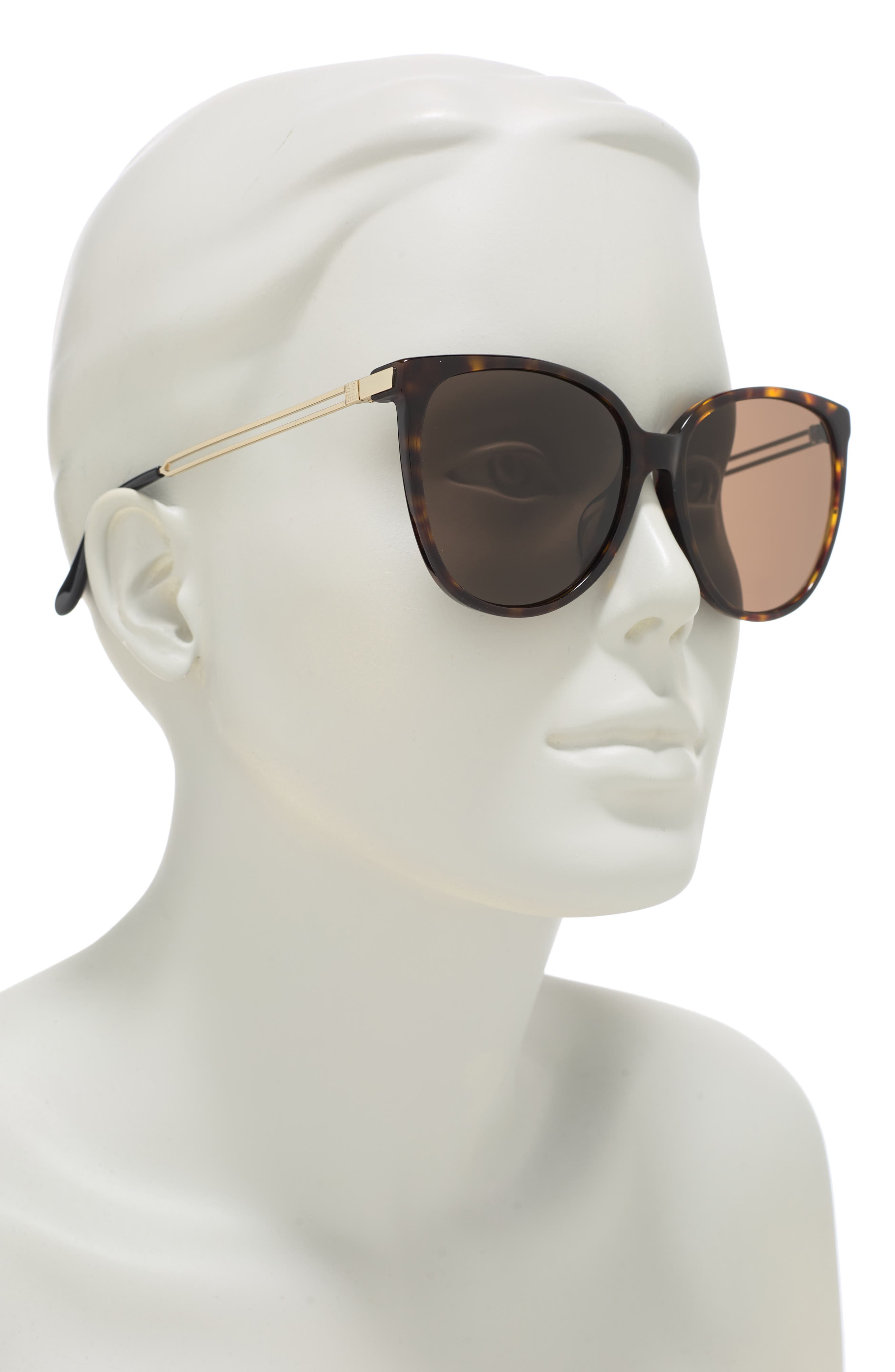 Givenchy 57mm Special Fit Sunglasses In 0086-70
