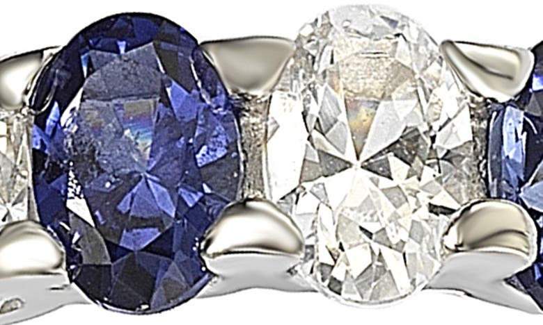 SUZY LEVIAN SUZY LEVIAN OVAL CUT SAPPHIRE BAND RING