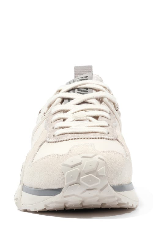 Palladium Trooprunner Sneaker In White Cap Gray