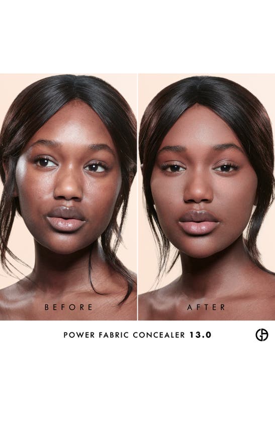 Shop Armani Beauty Power Fabric+ Multi-retouch Concealer In 13 - Deep/ Warm Undertone