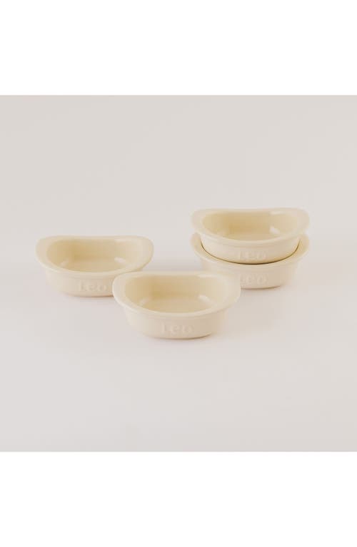 Berghoff Leo Balance 4-pack Ramekins In Moonbeam