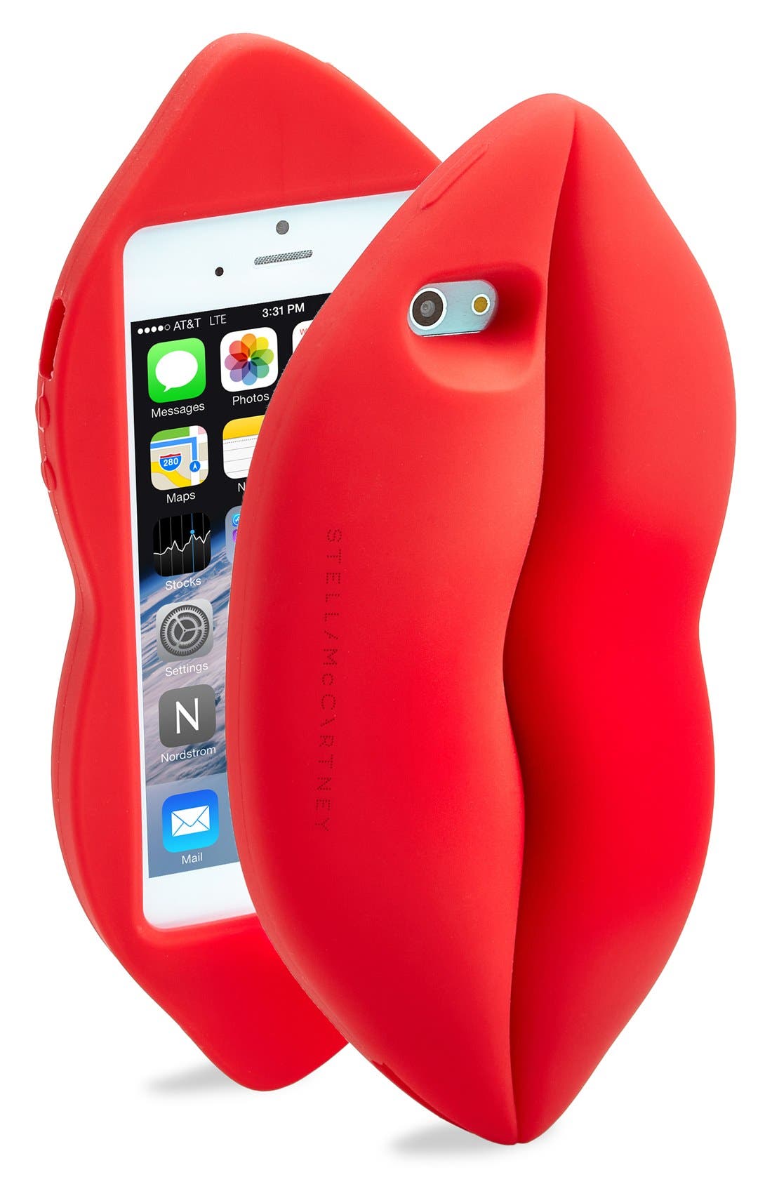 Stella McCartney 'Lips' iPhone 5 Case Nordstrom