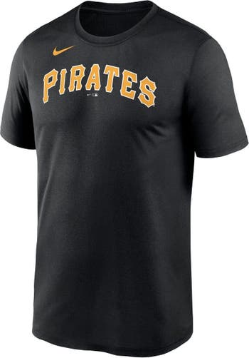 Nike Men's Black Pittsburgh Pirates New Legend Wordmark T-shirt