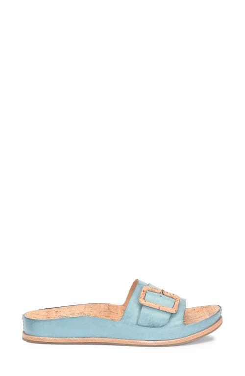 Shop Kork-ease ® Tutsi Buckle Slide Sandal In Turquoise F/g