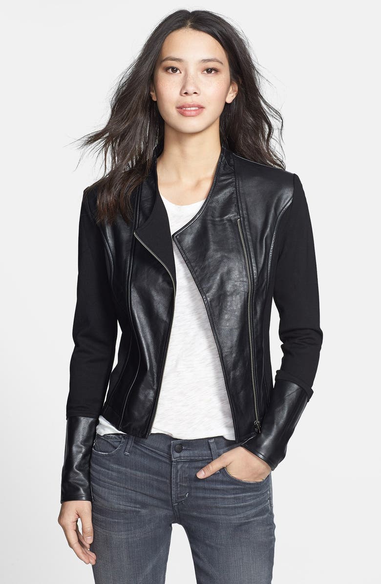 Lamade Ponte & Leather Jacket | Nordstrom
