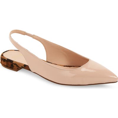 J.crew Pointy Toe Slingback Flat- Pink