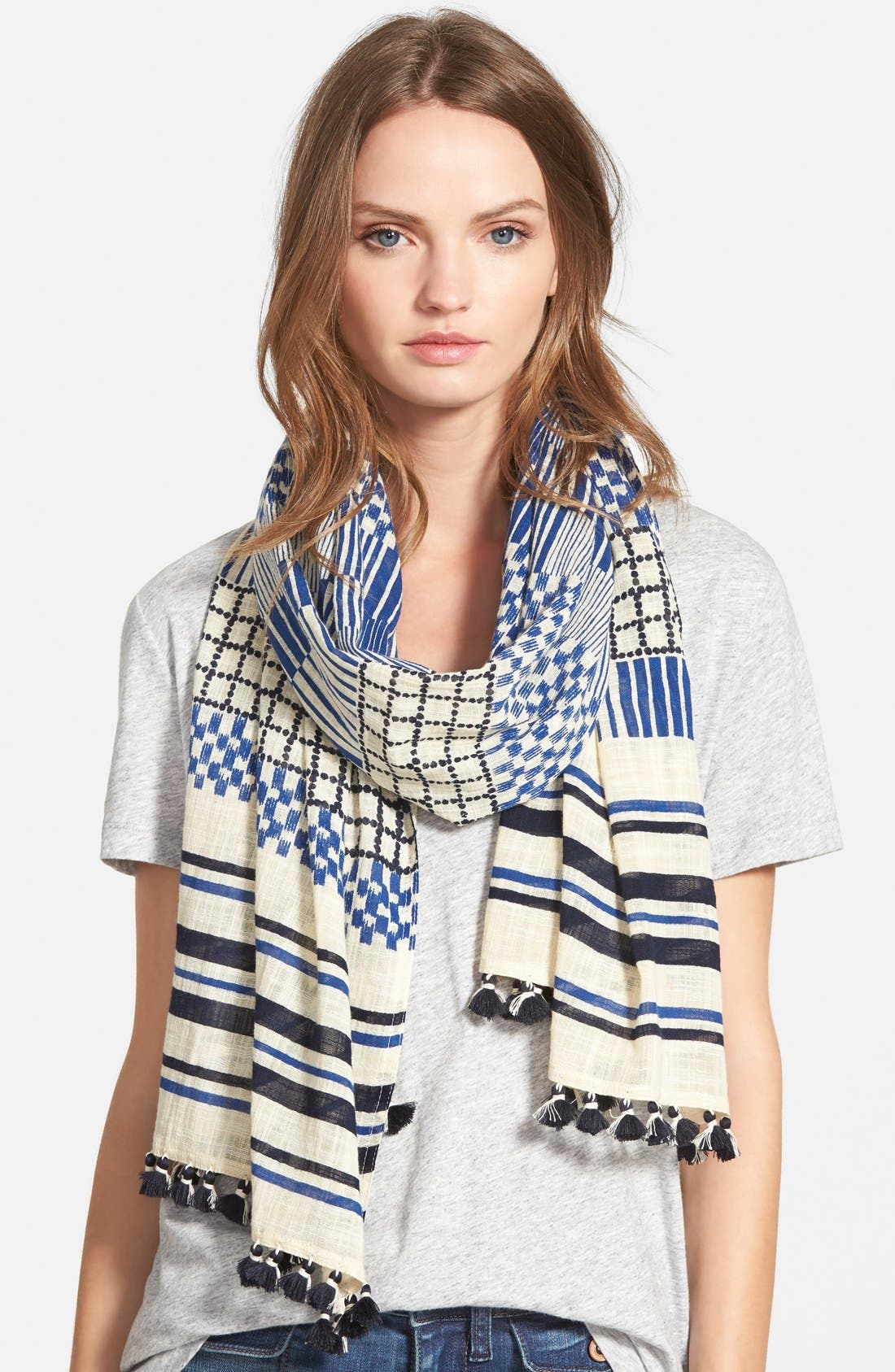 Madewell 'Mix Up' Patchwork Scarf Nordstrom
