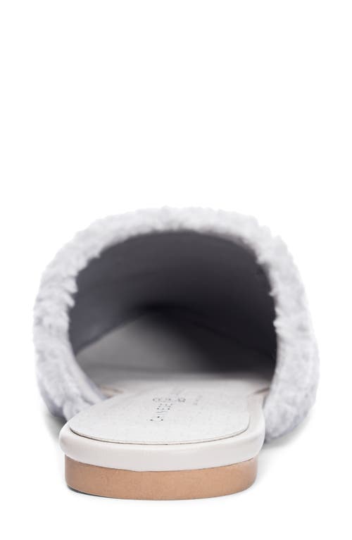 Chinese Laundry Easton Mule In Grey Faux Fur