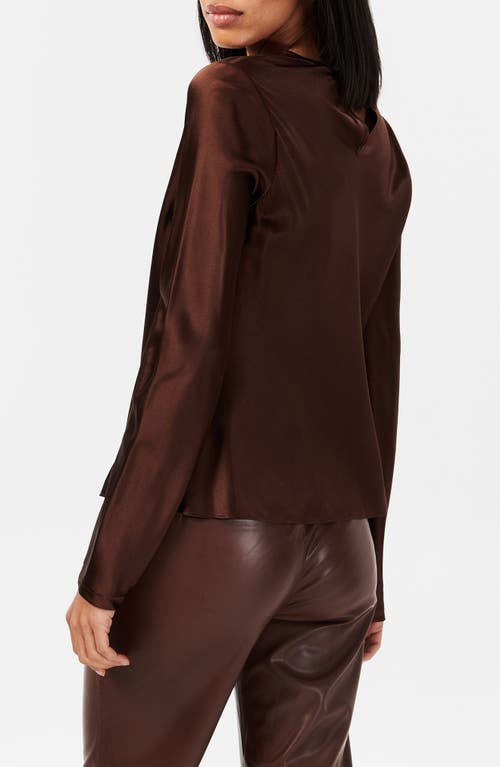 Cami Nyc Shireen Stretch Silk Charmeuse Top In Java