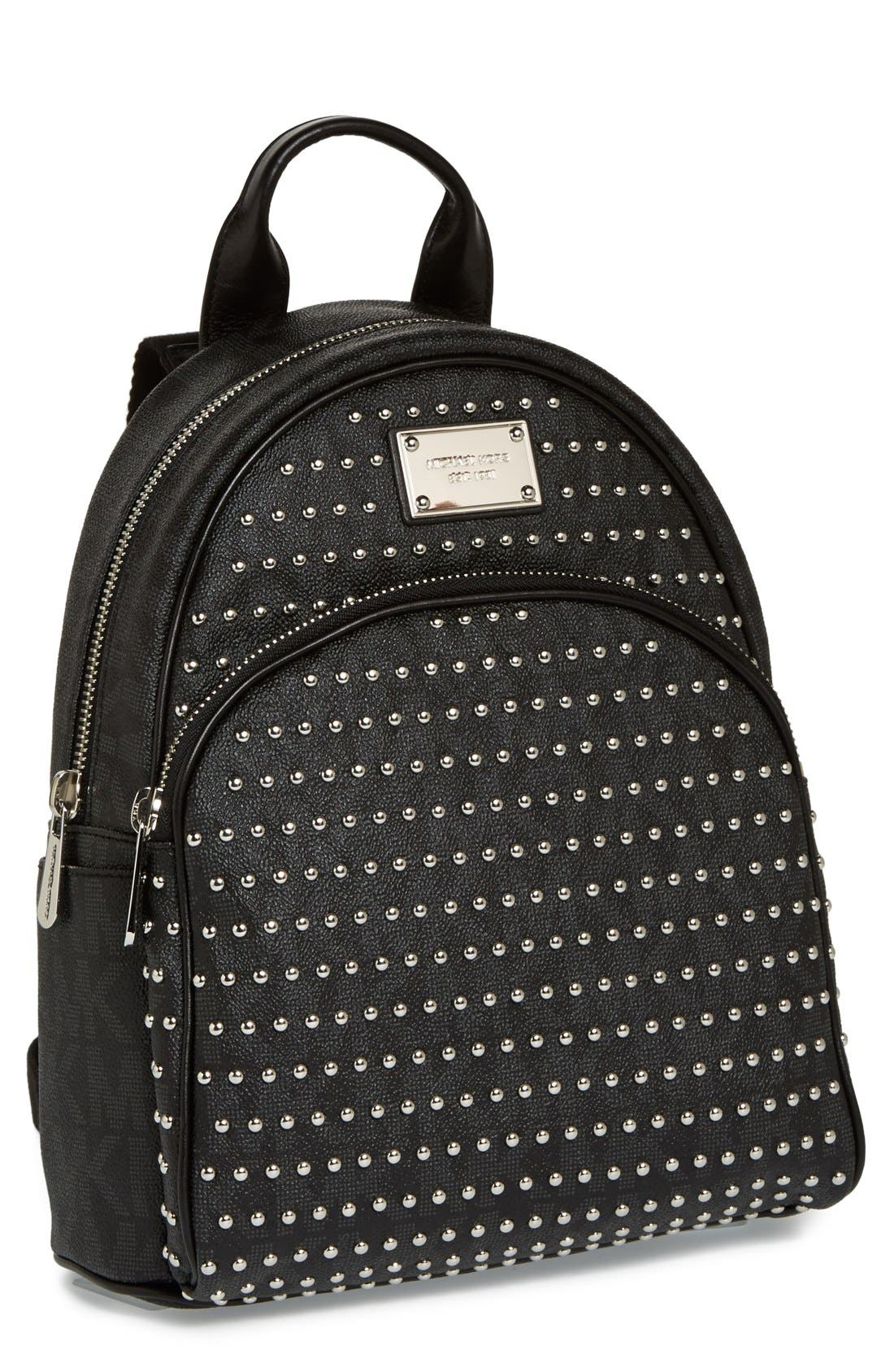 michael kors jet set backpack white