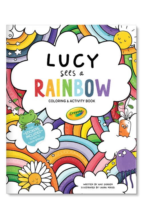 I See Me! x Crayola 'Lucy Sees a Rainbow' Personalized Coloring & Activity Book at Nordstrom
