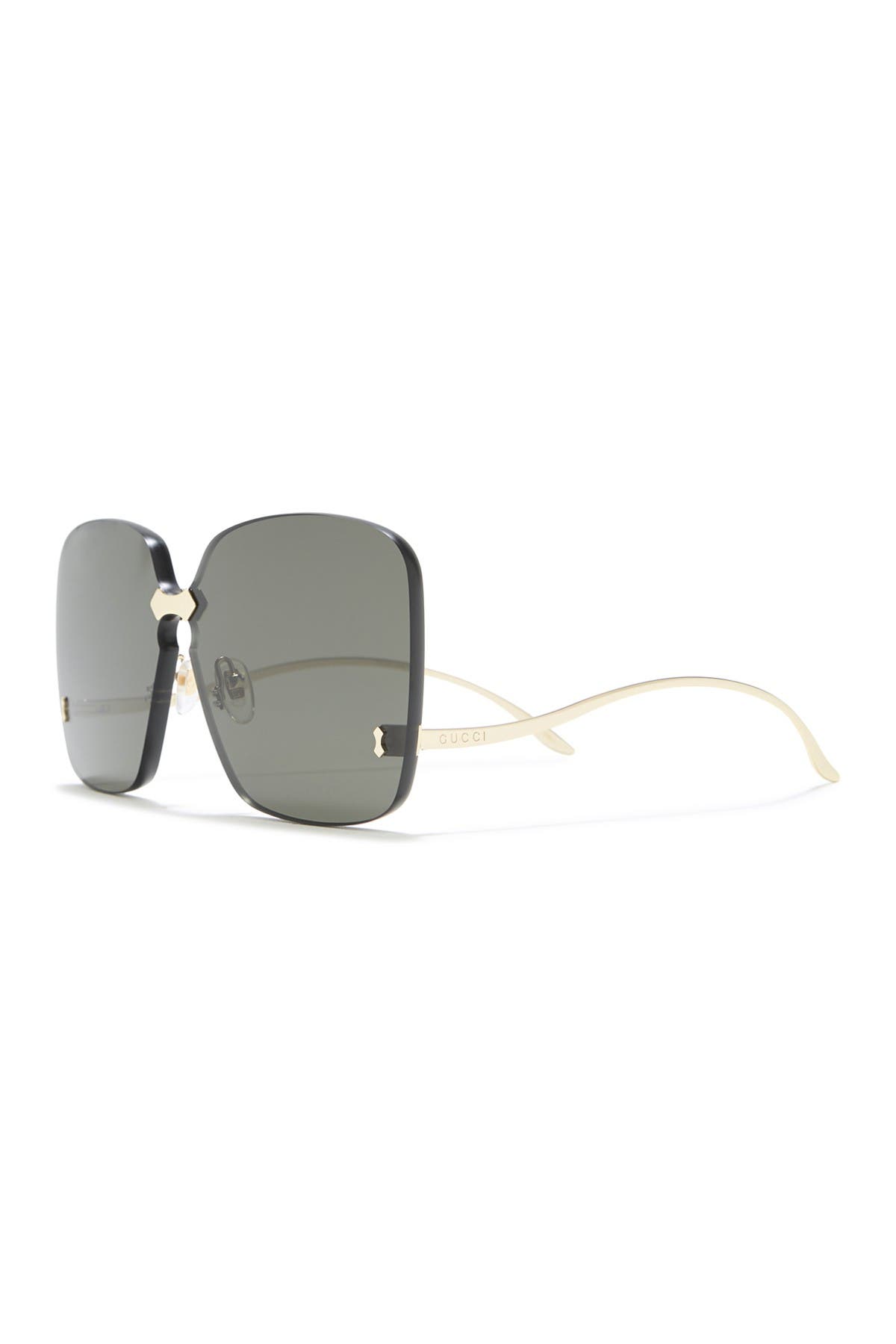 gucci 99mm oversized sunglasses