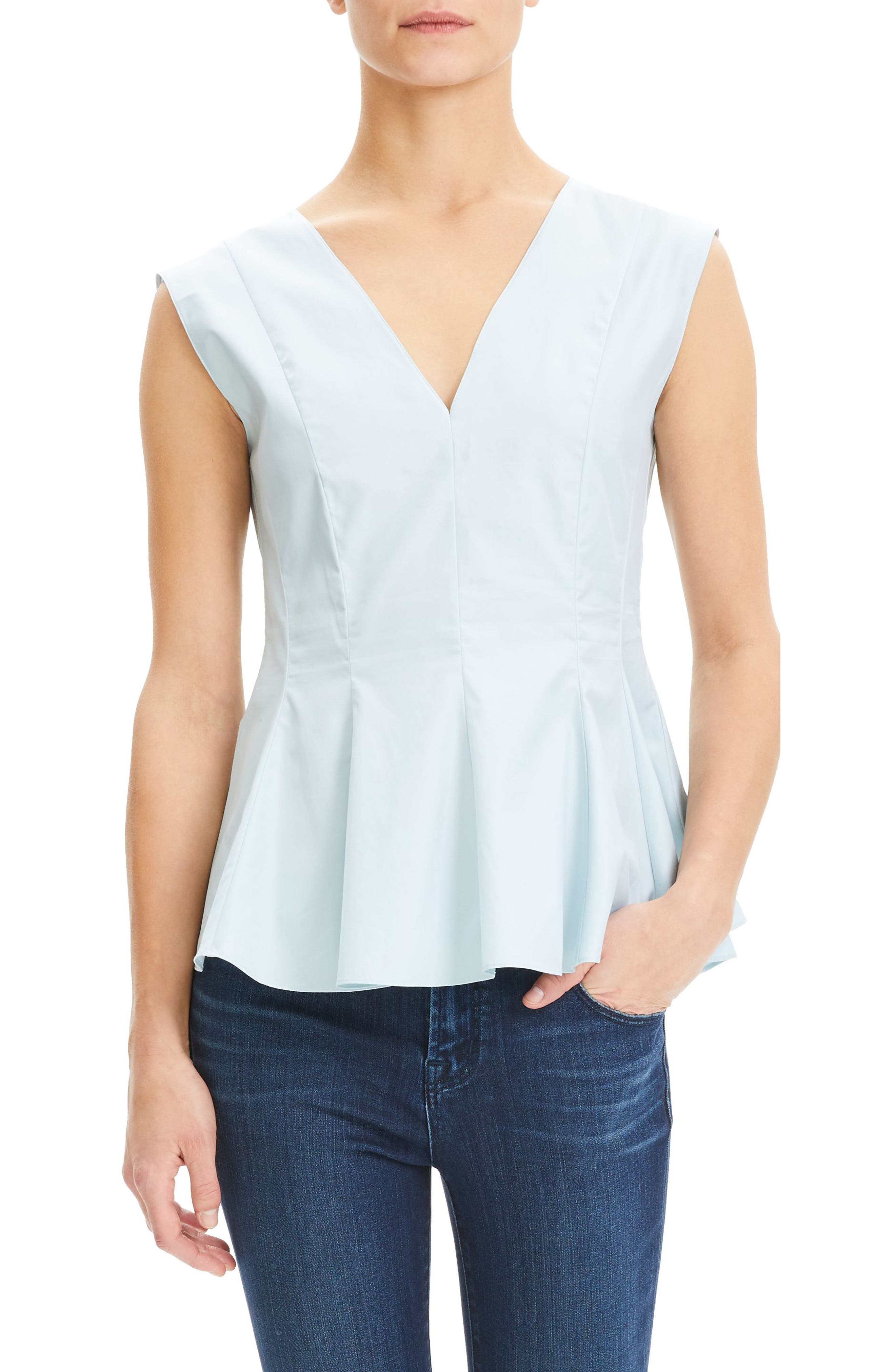 cotton peplum