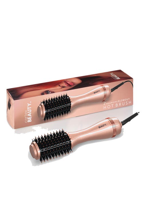 Cortex Beauty Blowout Hot Brush In Rose Gold