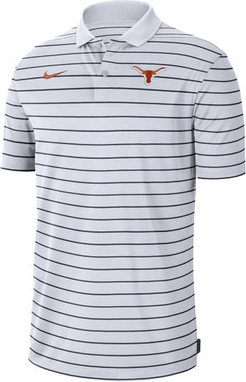 Nike Men's White Atlanta Braves Authentic Collection Victory Striped  Performance Polo Shirt