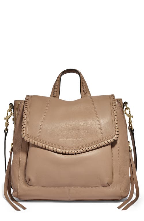 Aimee Kestenberg All for Love Convertible Leather Backpack in Oat