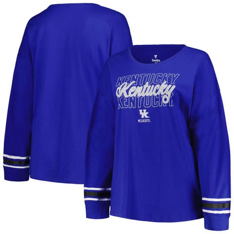 Kansas City Royals Nike Cooperstown Collection Script Tri-Blend 3/4 Sleeve  Raglan T-Shirt - Cream/Royal