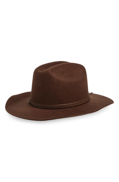 Shop Lack Of Color The Outback Wool Rancher Hat In Coco