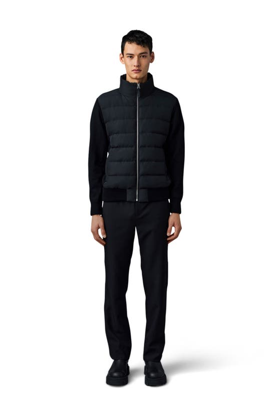 Mackage Haneyz Hybrid 800 Fill Power Down Jacket In Black ModeSens