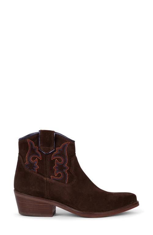 Penelope Chilvers Cassidy Western Boot In Bitter Chocolate