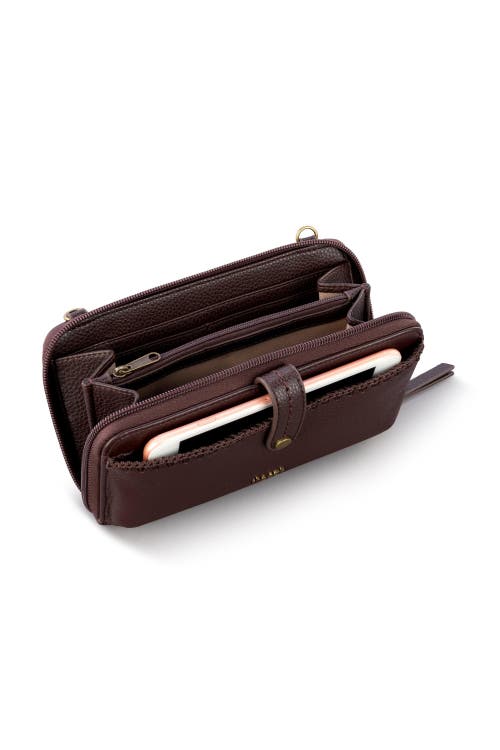 The Sak Iris Smartphone Crossbody In Mahogany