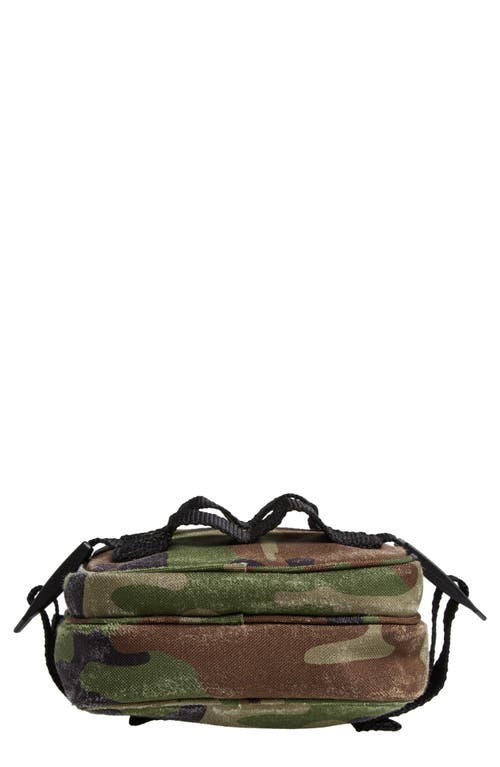 Shop Balenciaga Army Canvas Crossbody Messenger Bag In Dark Camo